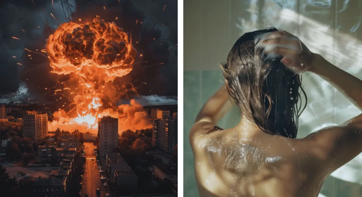 No apocalipse nuclear, jamais use condicionador de cabelo