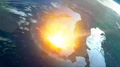 Nove países correm o risco de serem atingidos por um asteroi