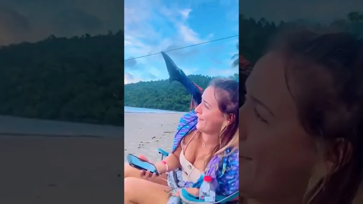 Novo medo desbloqueado: mulher tem um encontro próximo com a