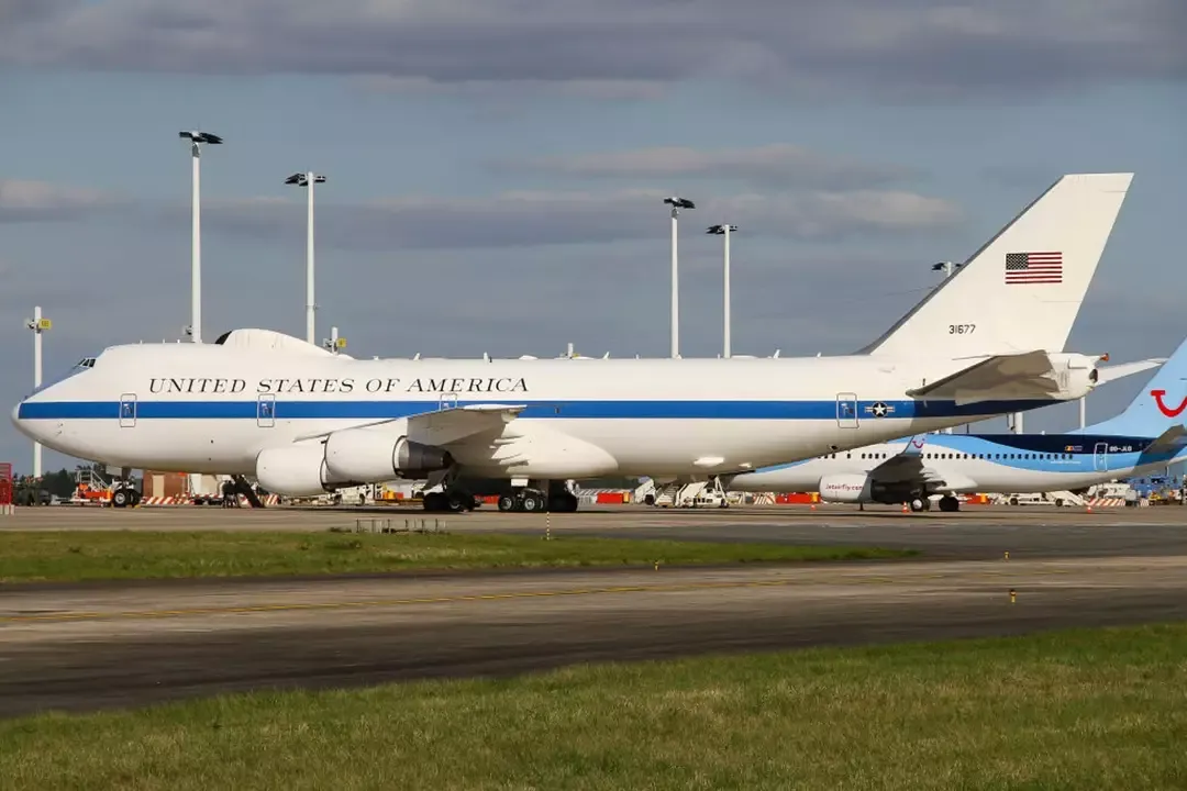 O “avião do juízo final” de Trump, que poderia significar qu