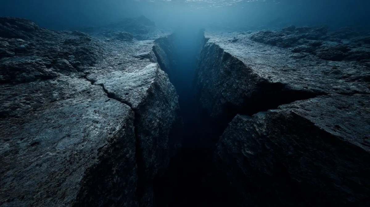 O fenômeno submarino que revela que a Terra está se rompendo