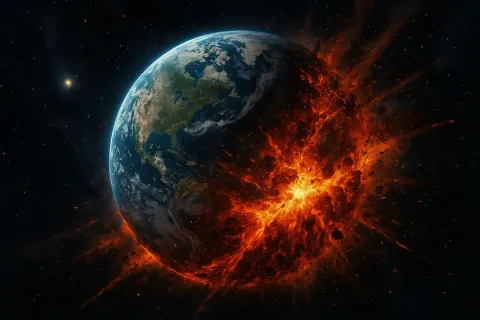 O fim da Terra já está no horizonte? Uma simulação revela um
