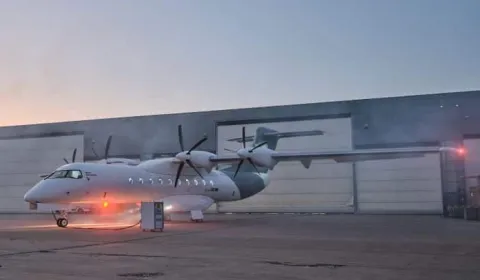 O maior avião totalmente elétrico já construído está prestes