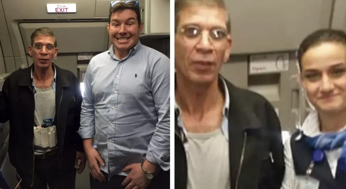 O motivo chocante pelo qual passageiro decidiu tirar foto co