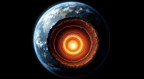 O núcleo da Terra pode estar “vazando”, cientistas revelam