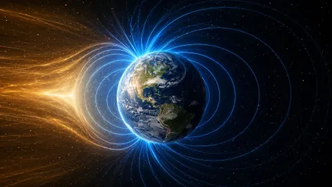 O polo magnético da Terra deslocou-se mais de 2.250 km. O qu