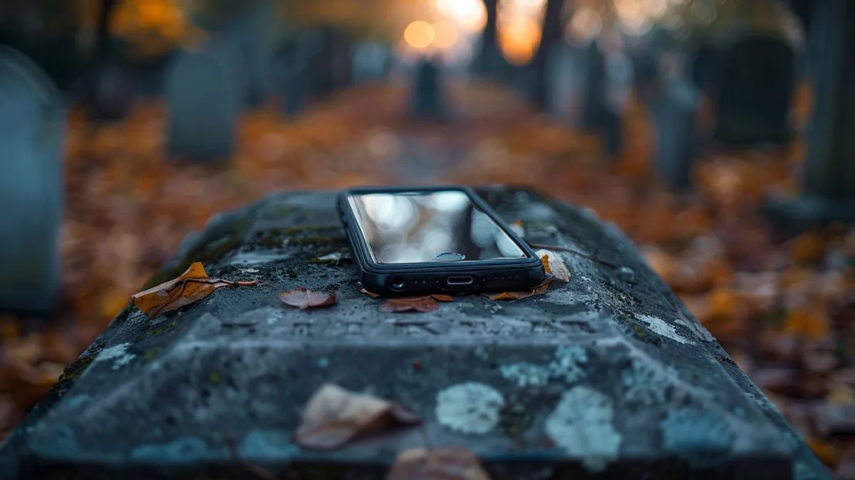 O que acontece com seu smartphone quando você morre?