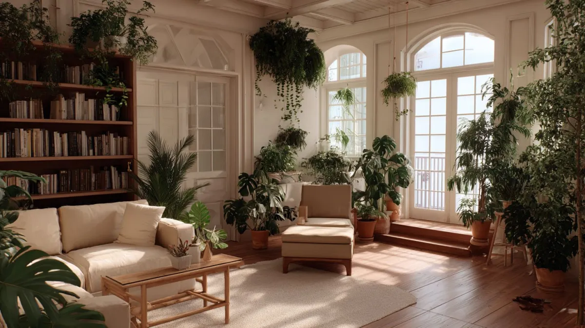 O que significa encher a casa de plantas, segundo a psicolog