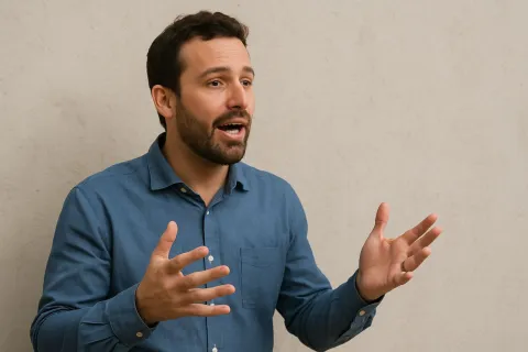 O que significa falar sozinho ou contra uma parede, segundo 