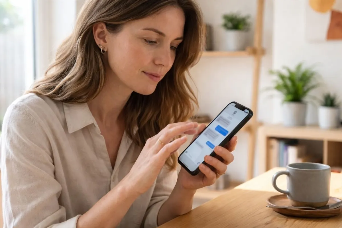 O que significa não responder imediatamente as mensagens, se