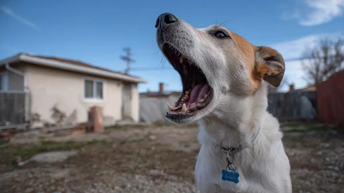 O que significa quando um cão late só para algumas pessoas,