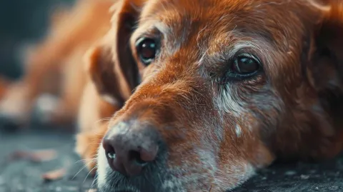 Os sinais comoventes de que seu cão está perto da morte