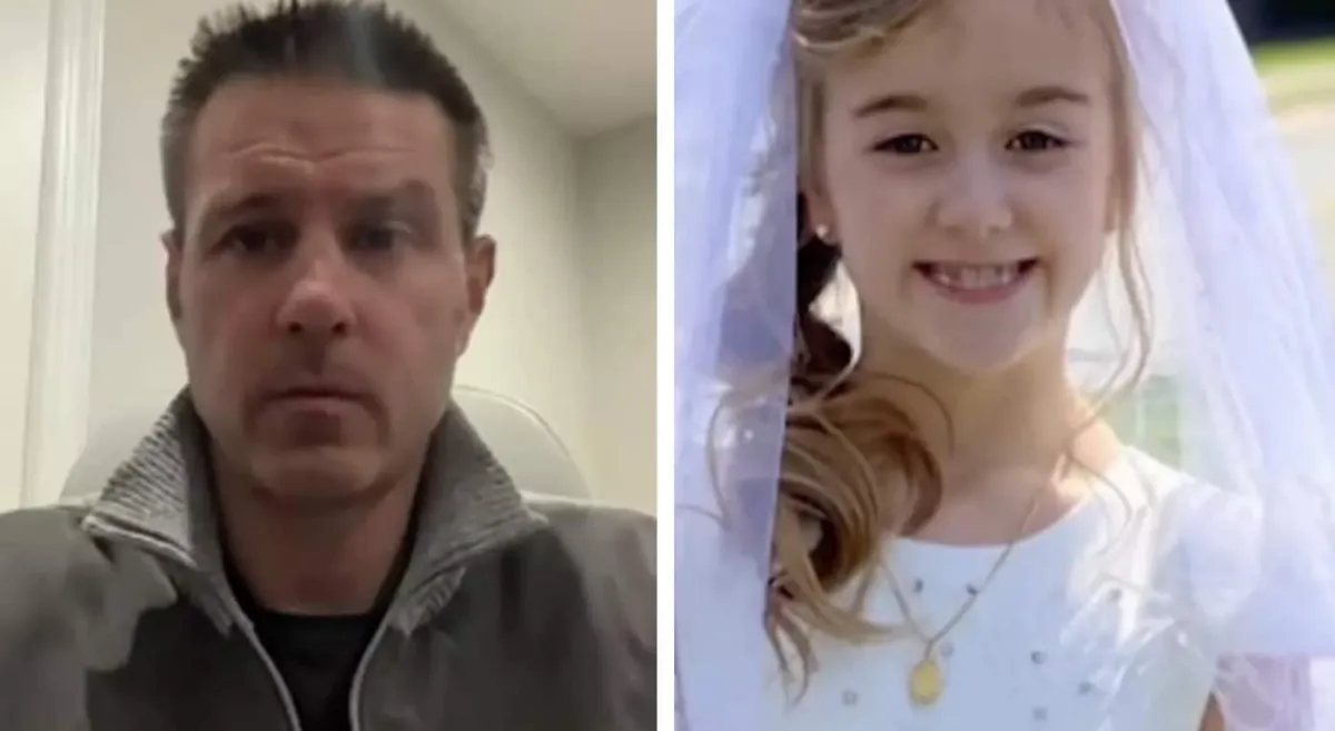 Pai de filha sobrevivente de câncer que morreu em queda de a