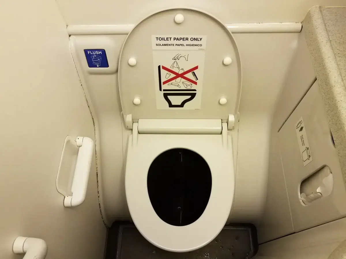 Passageiro preso no banheiro de avião durante voo na Índia