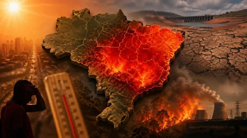 Pesquisadores acendem alerta de “desastre térmico” no Brasil