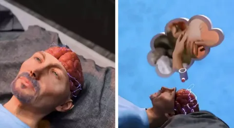 Pessoas ficam aliviadas após assistir a simulação do que aco