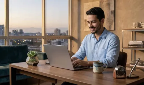 Pessoas que mantêm a mesa de trabalho organizada geralmente 