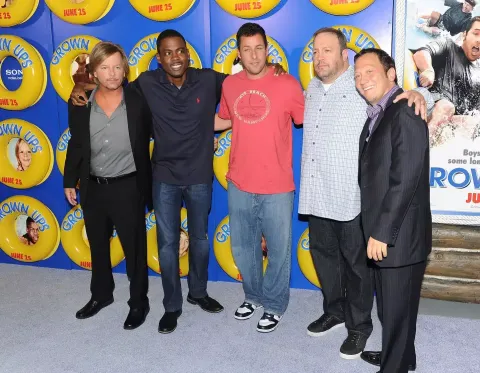 Por que as mesmas pessoas estão nos filmes de Adam Sandler?