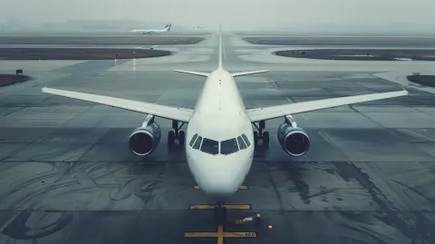 Por que os aviões são brancos?