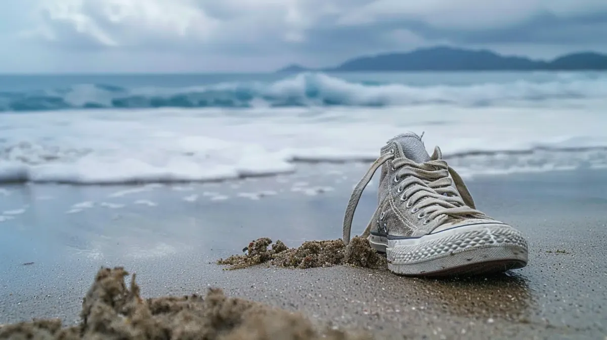 Por que pés humanos continuaram chegando às praias?