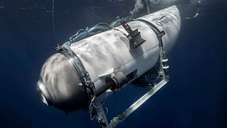Primeira imagem do submersível Titan após sua implosão é rev