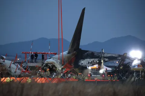Primeiras palavras trágicas de comissários resgatados dos de