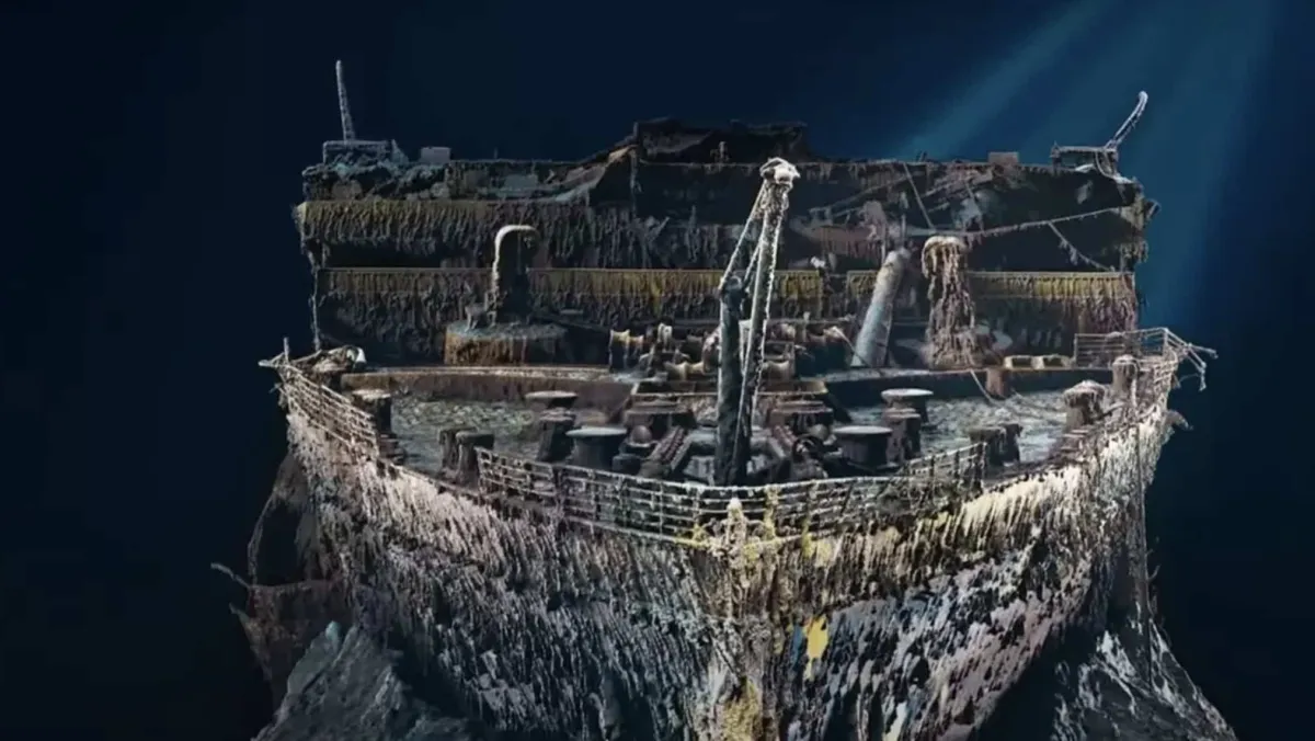 Primeiros escaneamentos 3D do Titanic revelam novos detalhes