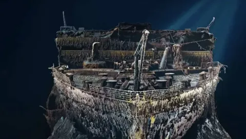 Primeiros escaneamentos 3D do Titanic revelam novos detalhes