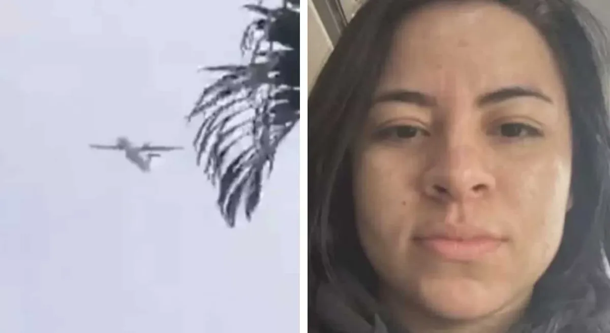 Selfie e mensagens assustadoras enviadas por mulher à famíli