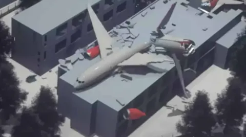 Simulação assustadora do acidente da Air India apresenta teo