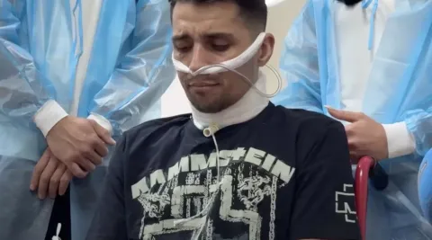 Soldado ucraniano que sobreviveu a tortura e foi “enterrado 