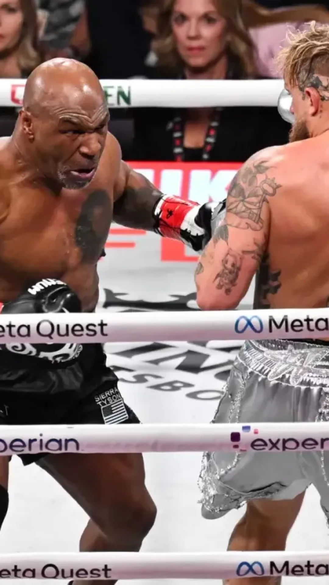 A performance de Mike Tyson na luta contra Jake Paul fez com que todos os espectadores apontassem a mesma coisa