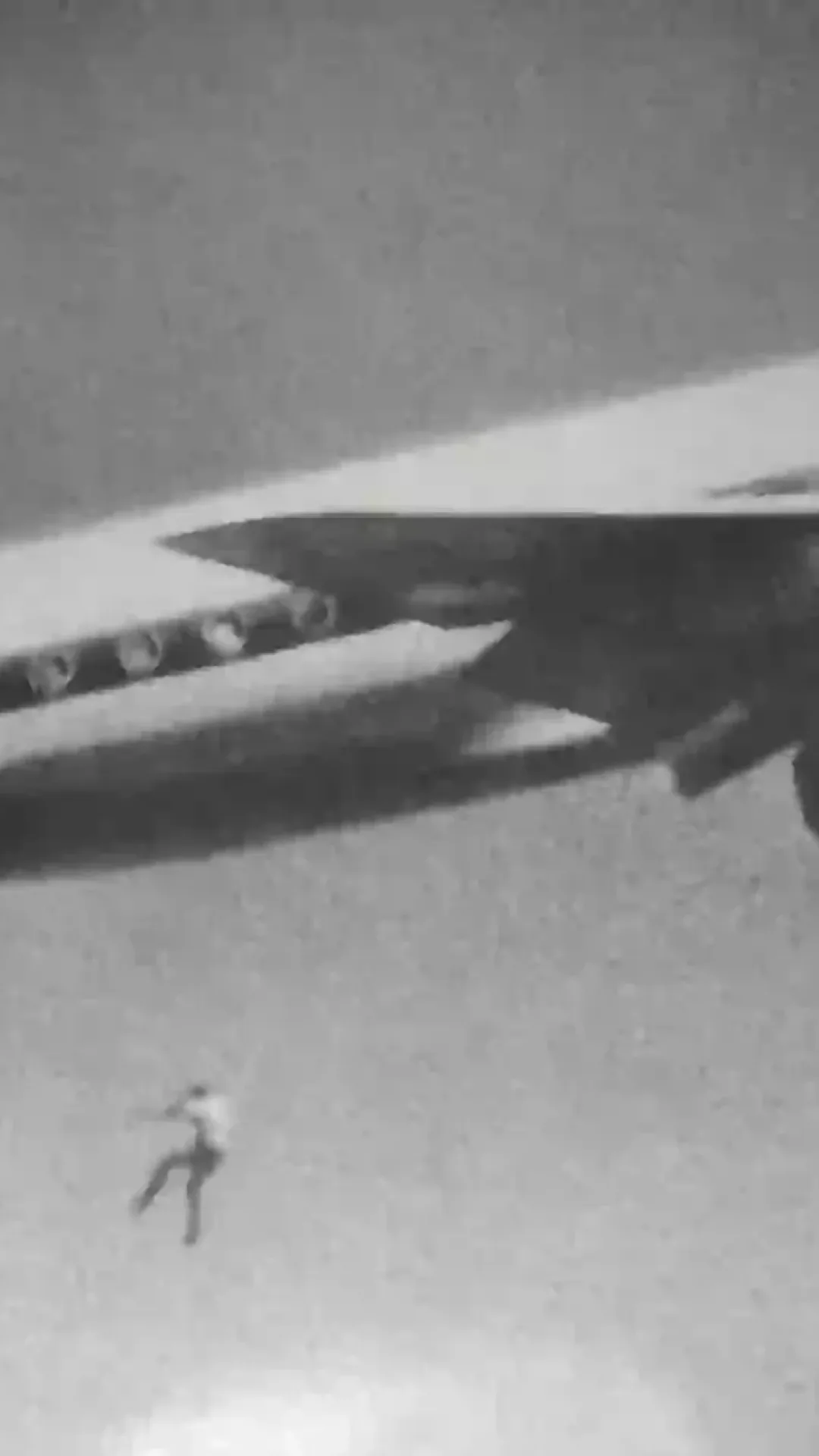 A verdade chocante por trás da foto do menino caindo de um avião, considerada a “foto mais assustadora de todas”