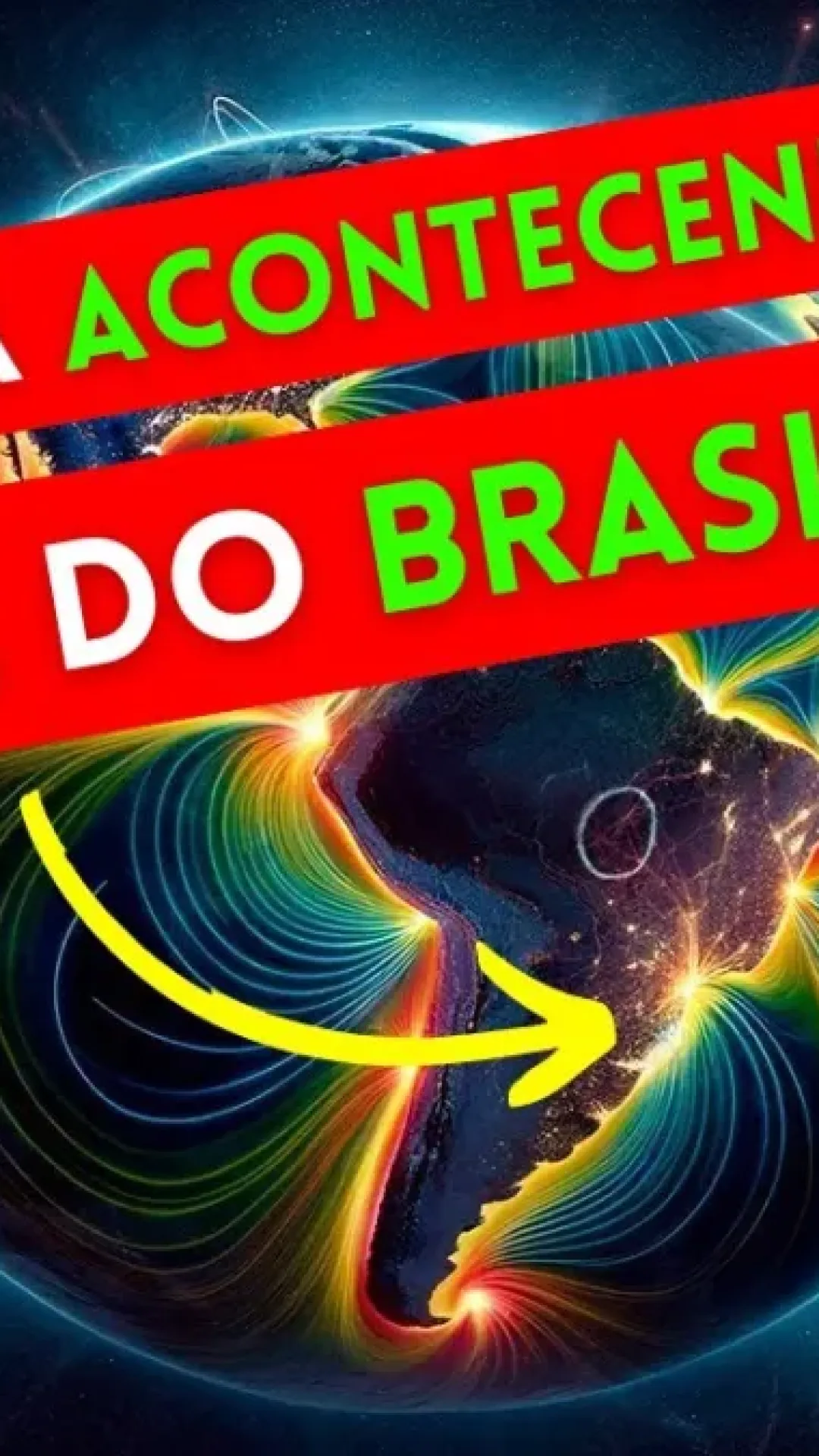 Algo estranho ocorre sob a superfície do planeta: o campo magnético da Terra está se alterando e colocando em risco os satélites em órbita
