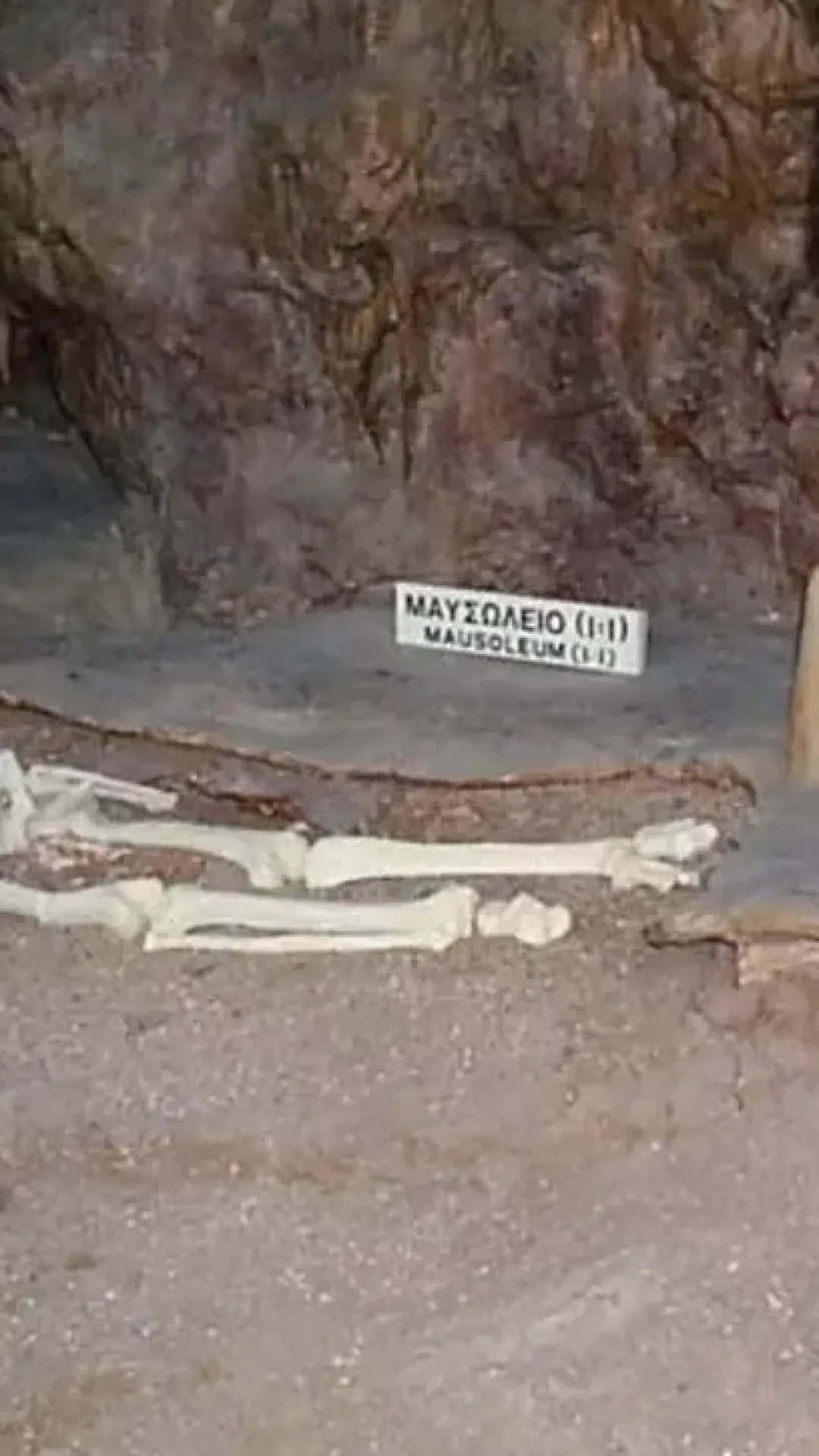 Cientistas ficam chocados com crânio encontrado em parede de caverna que não é humano