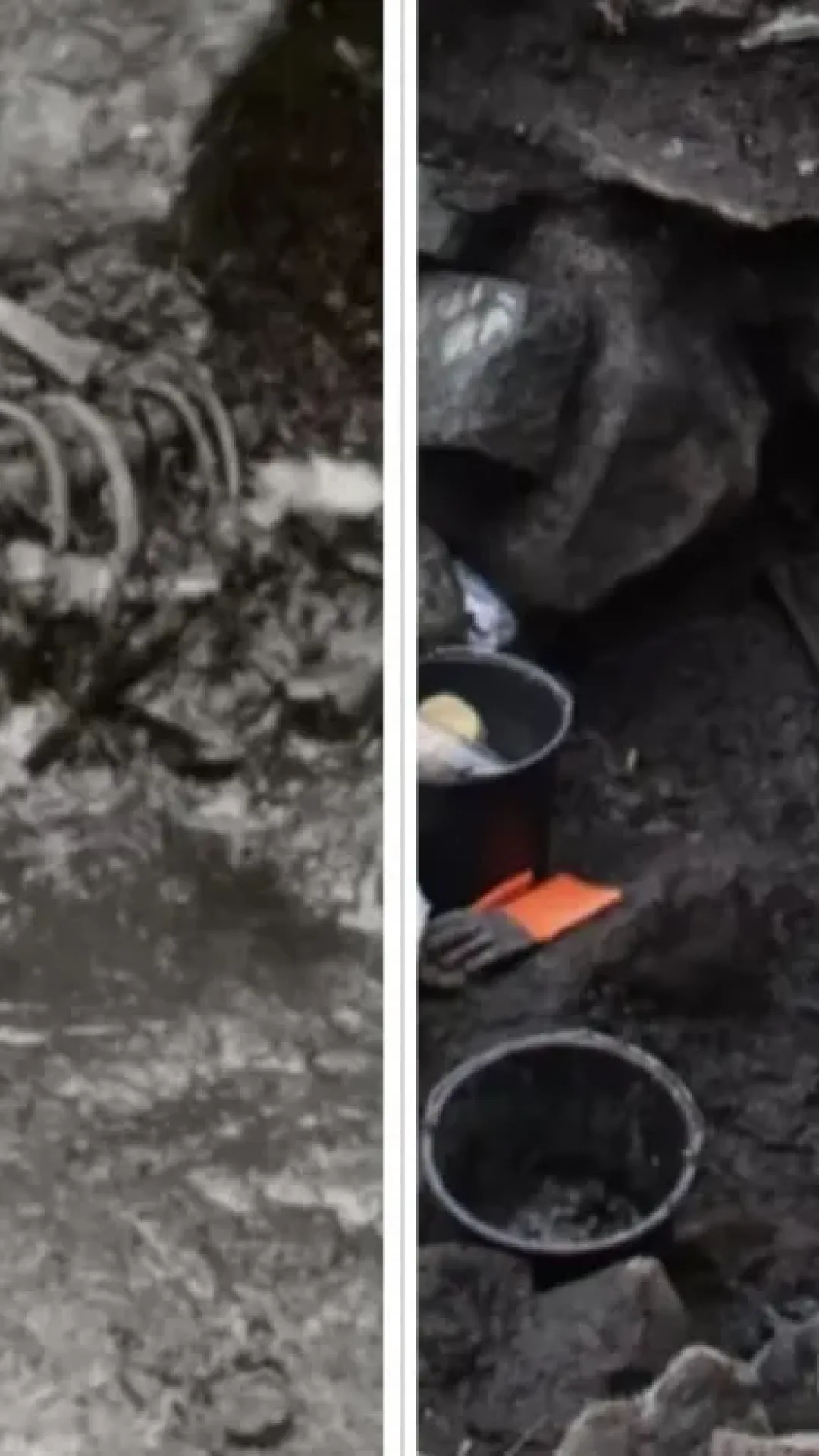 Esqueleto em poço é de homem de história de 800 anos