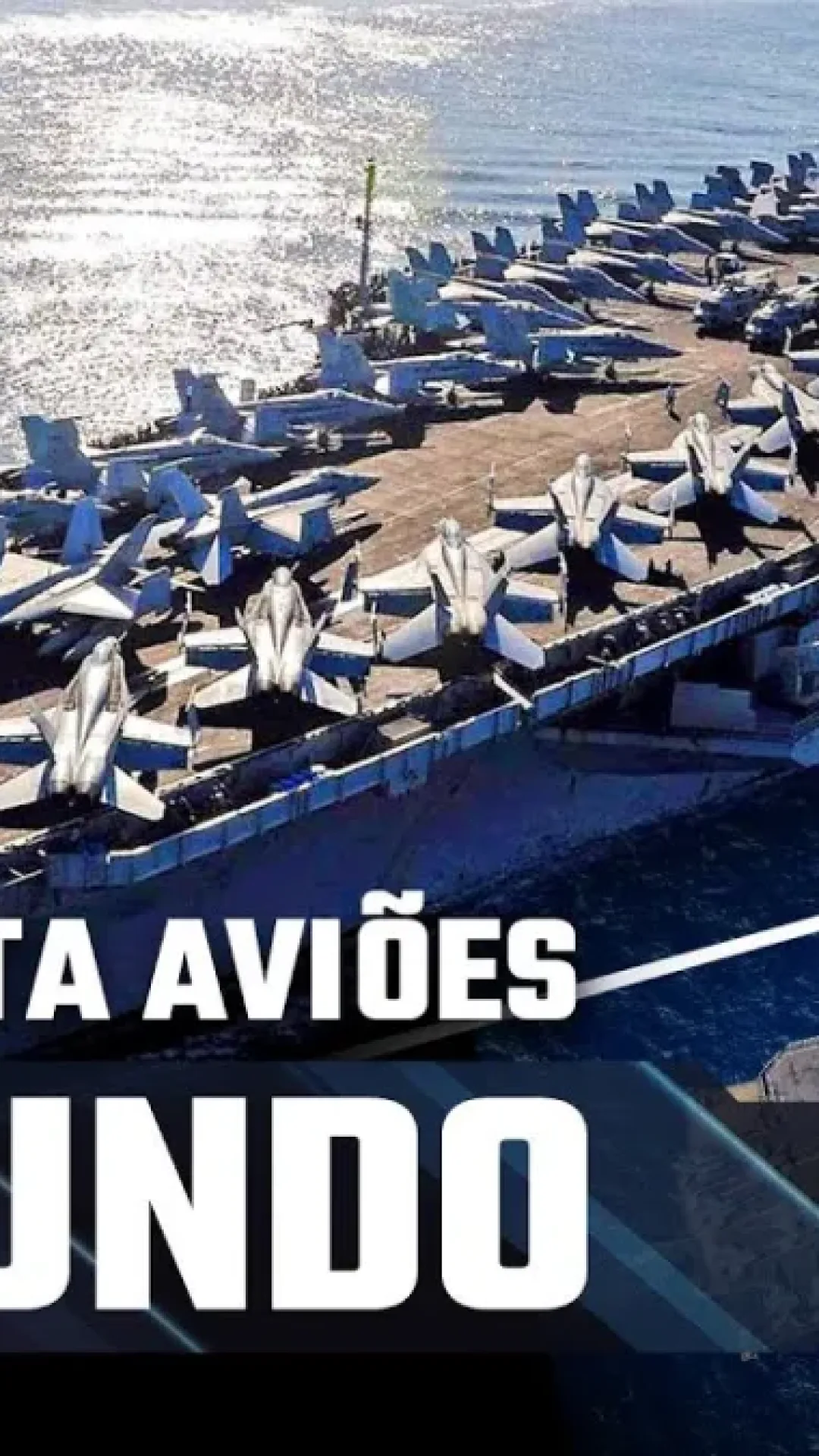 Gigante dos mares: conheça o maior porta-aviões do mundo que os EUA enviaram ao Caribe