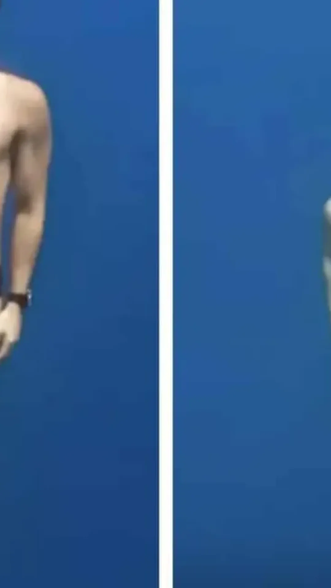 Homem mergulha 20 metros abaixo da superfície do oceano para provar teoria de afundamento e deixa as pessoas aterrorizadas