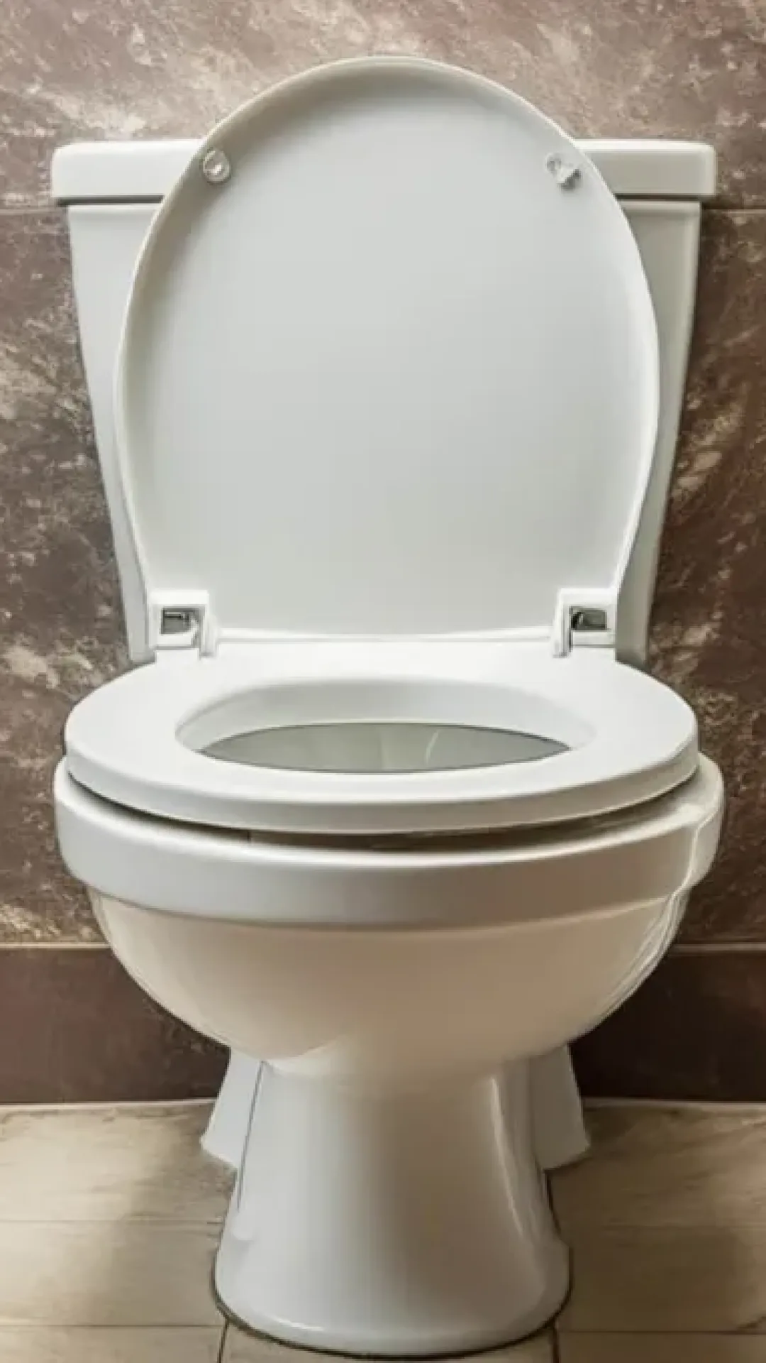 Isso é o que acontece ao não fechar a tampa do vaso sanitário antes de dar descarga