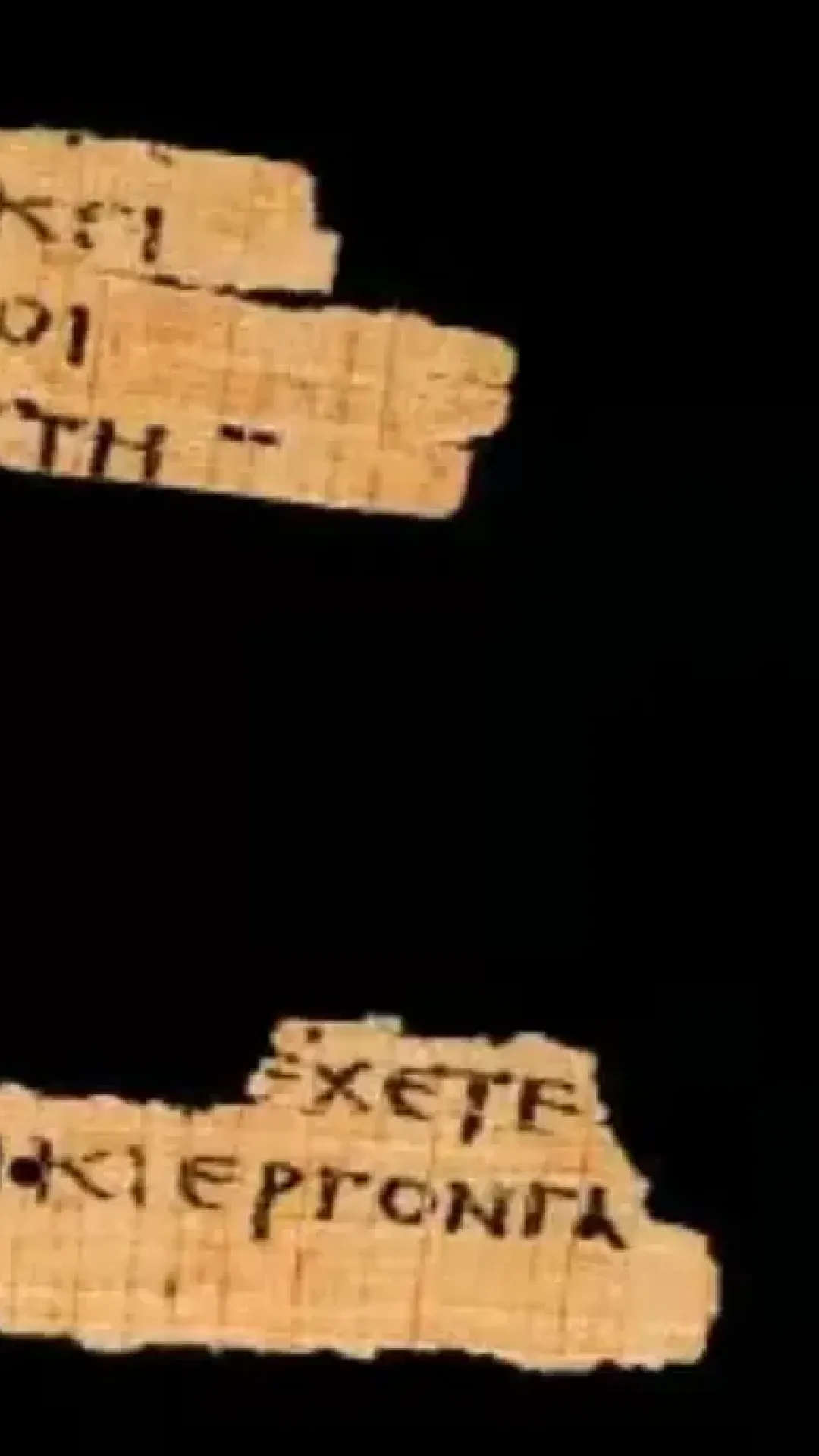 Os fragmentos mais antigos do Novo Testamento revelam “o que Jesus disse” há 2.000 anos, enquanto especialista tem acesso raro ao material