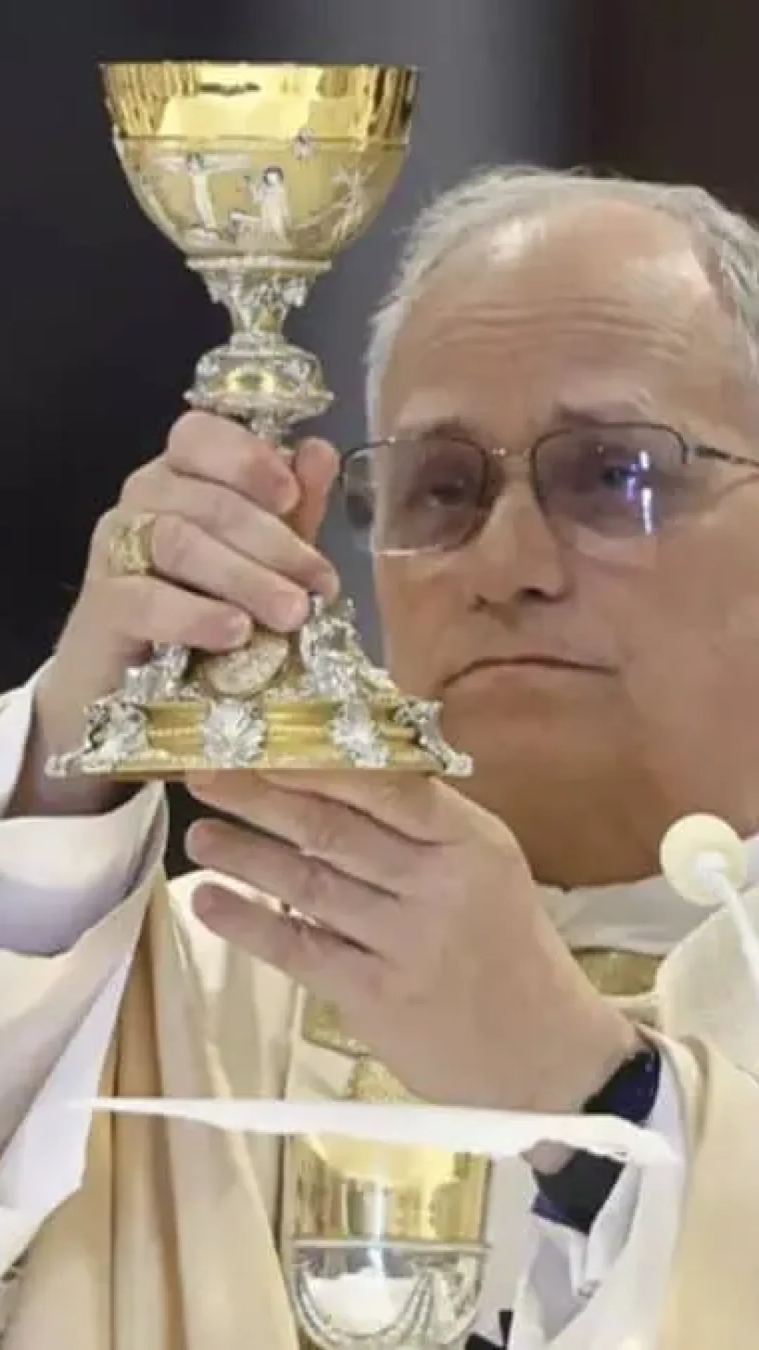 Pessoas ficando chocadas ao perceber detalhe ‘surreal’ na vestimenta do Papa Leão durante a missa