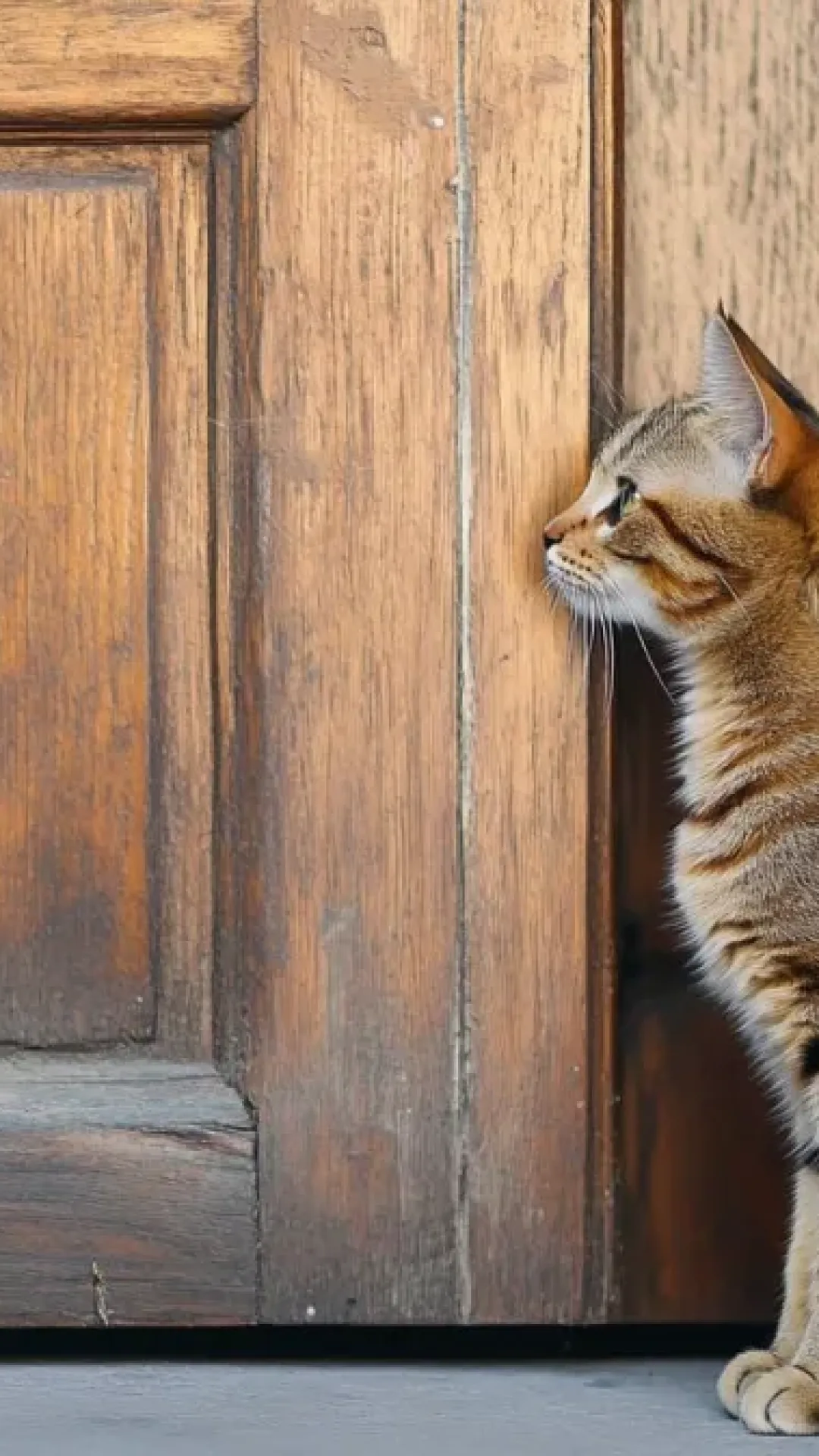 Por que gatos odeiam portas fechadas? Entenda o comportamento