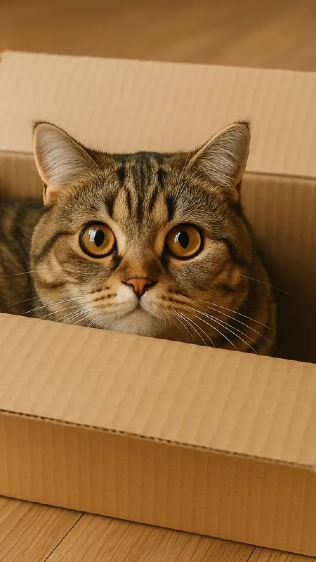 Por que os gatos amam as caixas de papelão?