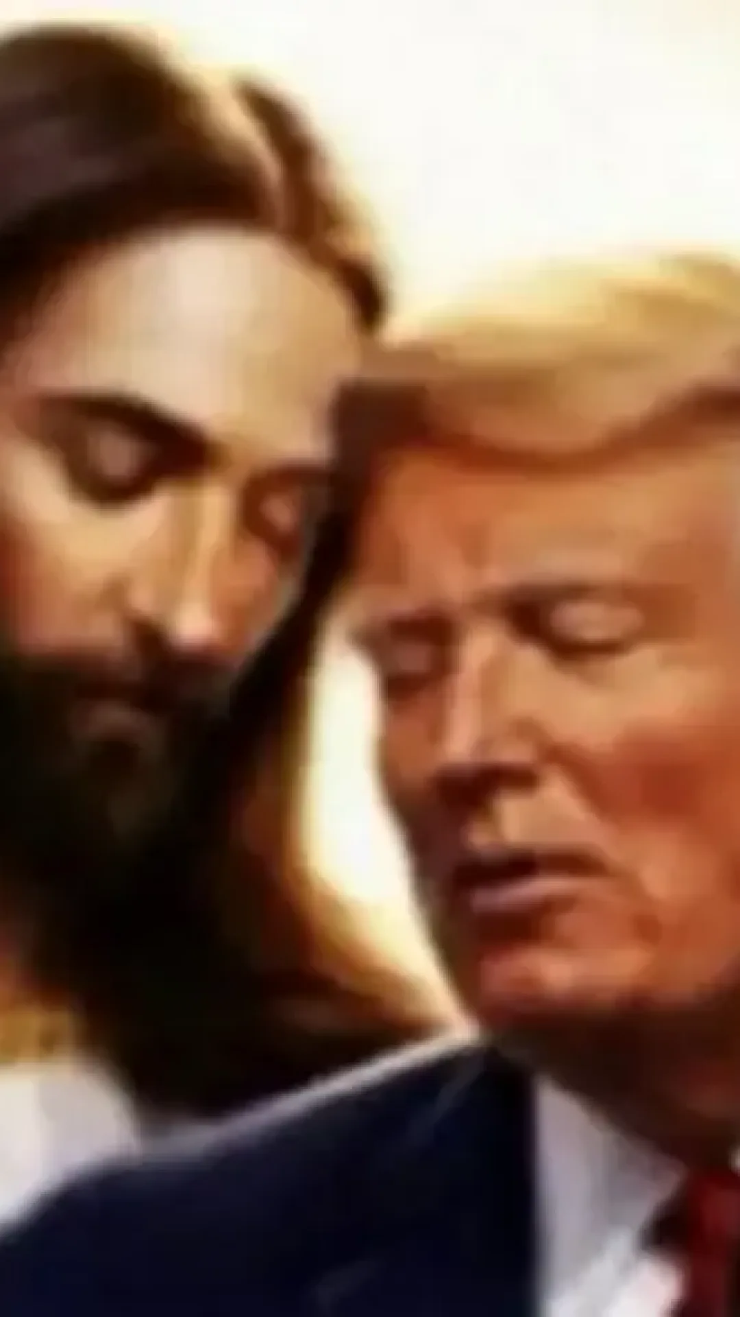 Trump compartilha segunda imagem de Jesus feita com IA dias após reação contra suposta “blasfêmia”