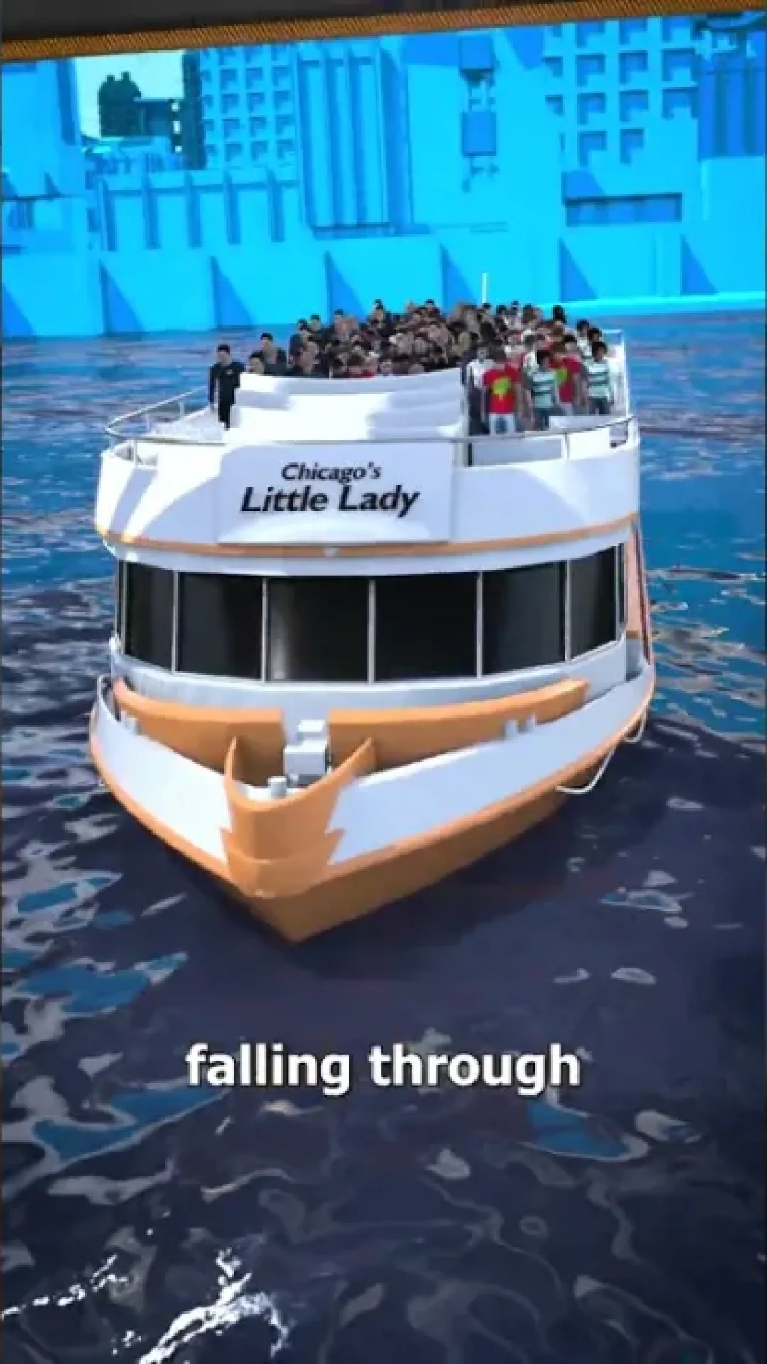 Vídeo repugnante mostra o que aconteceu quando ônibus turístico descarregou 360 kg de dejetos humanos em um barco turístico