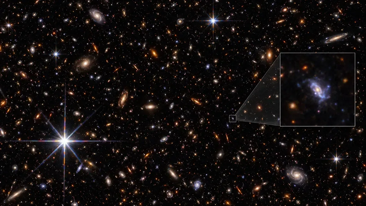 Telescópio James Webb identifica origem do sinal de rádio ma