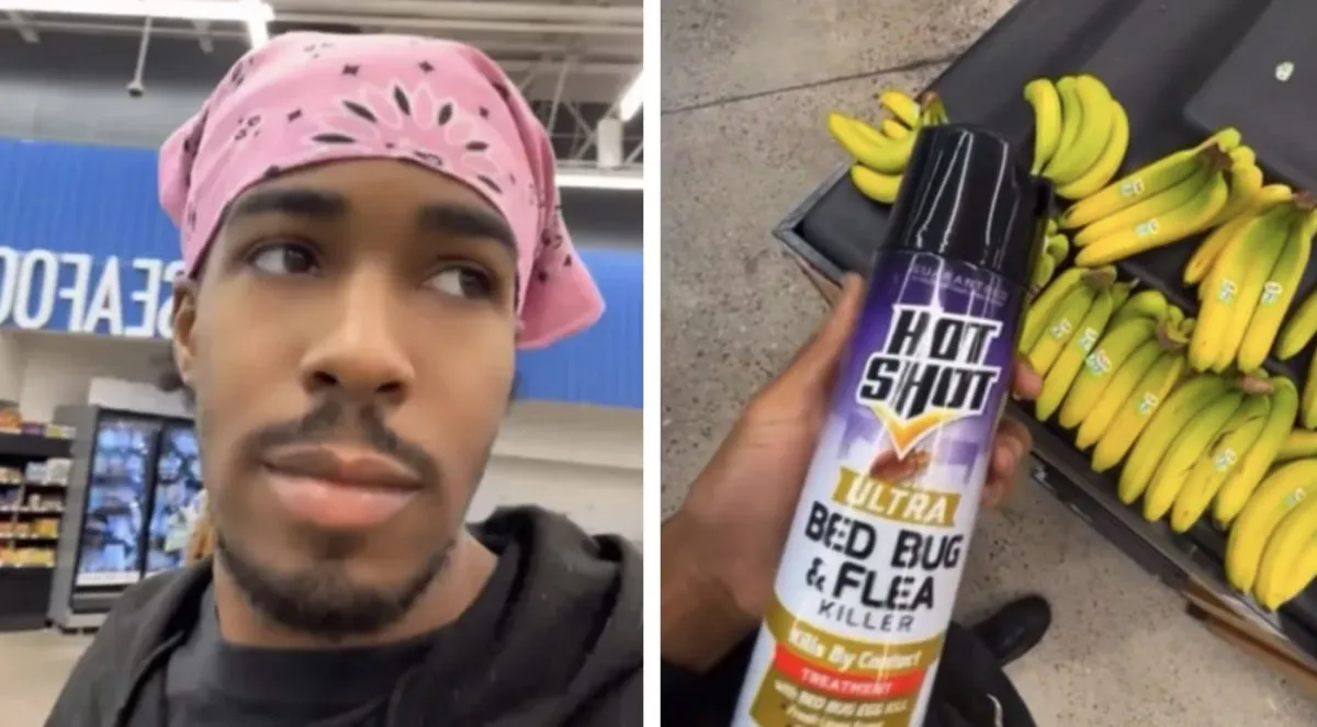 TikToker é preso após postar vídeo borrifando pesticida em a