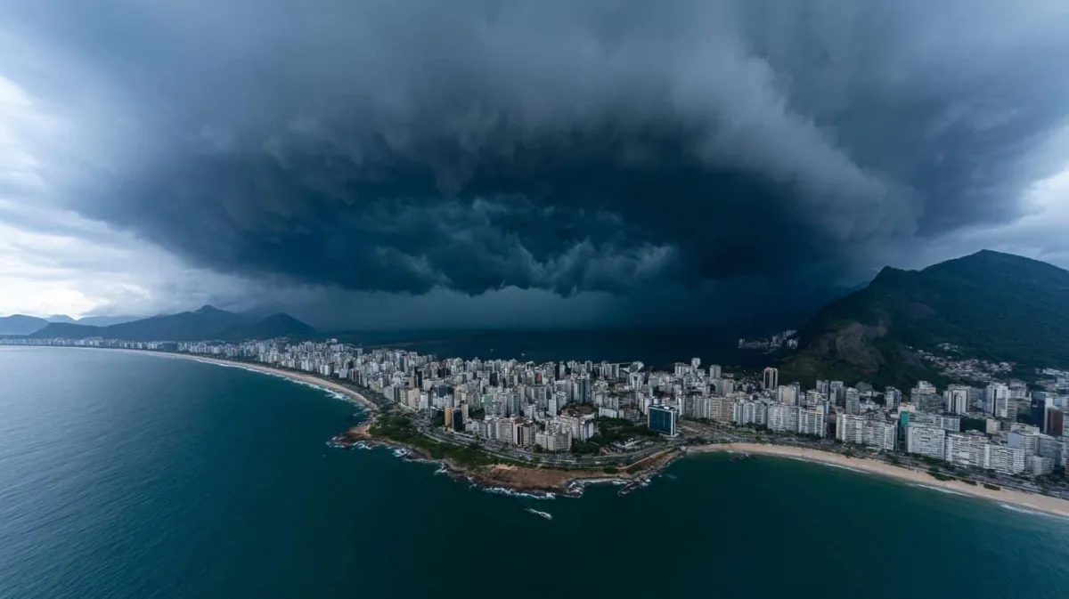 Três ciclones extratropicais vão atingir o Brasil até o fina