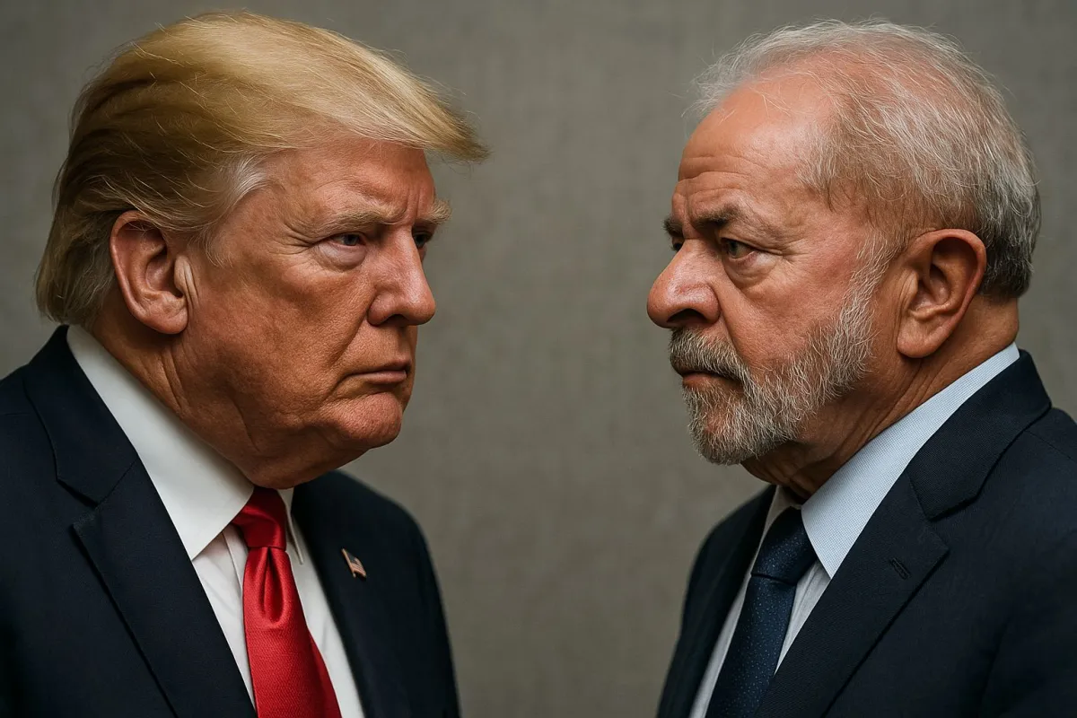 Trump ameaça novo aumento de tarifa caso Brasil decida reagi