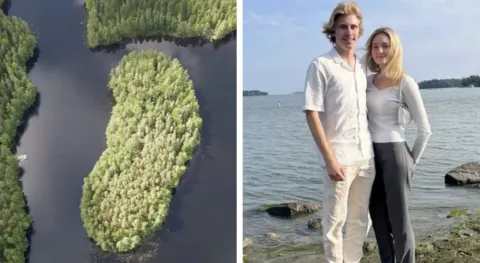 Um casal comprou uma ilha desabitada para morar porque era m